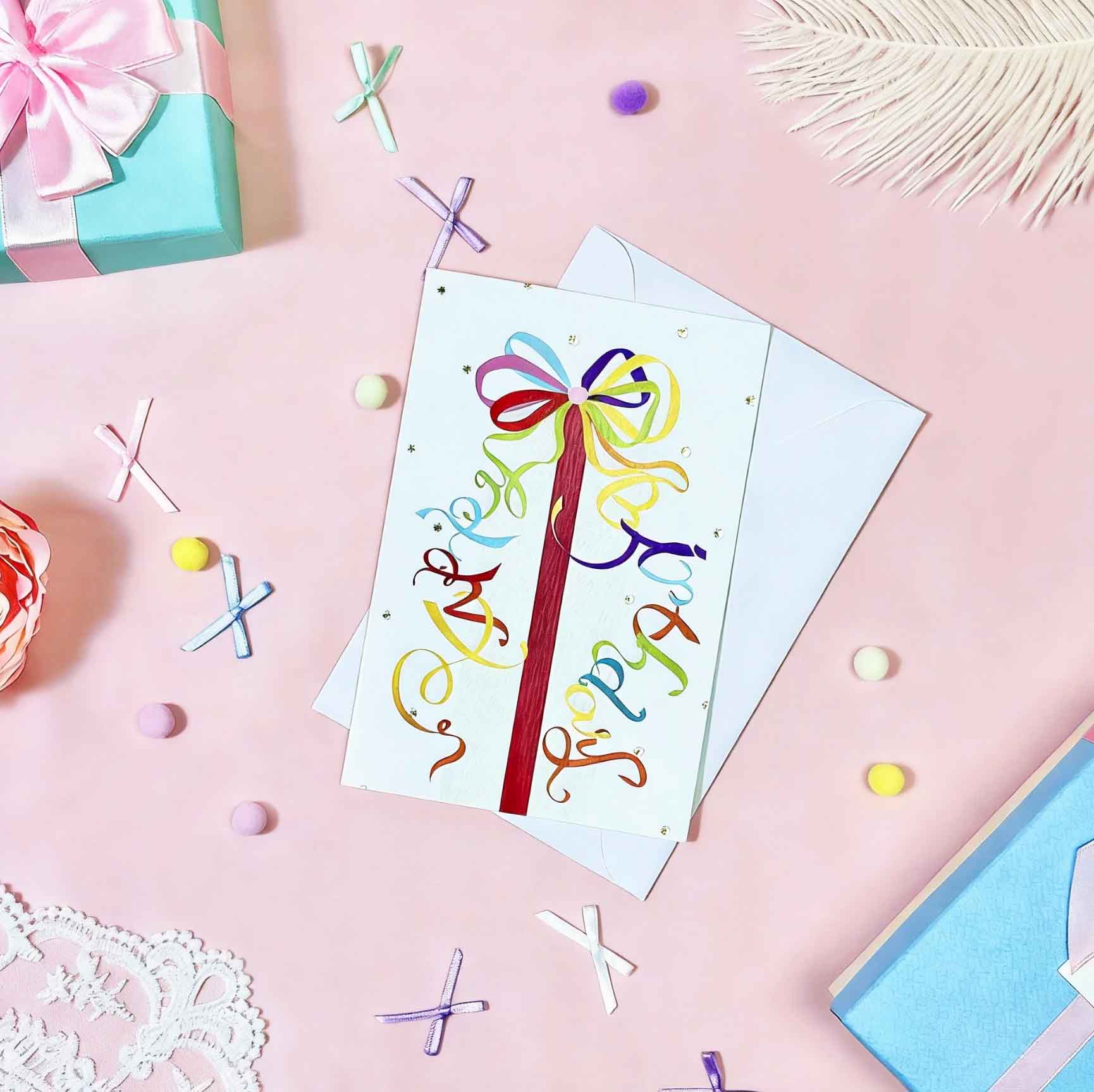 Happy birthday card（box gift）