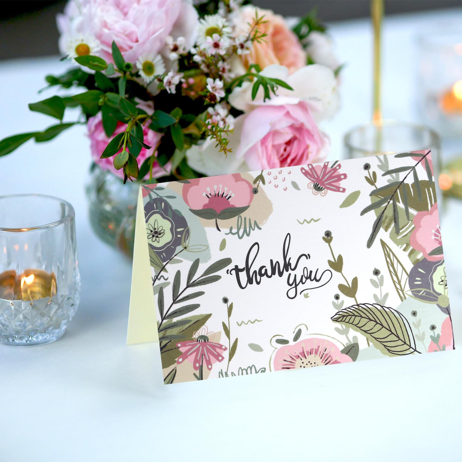 spring thank you cards