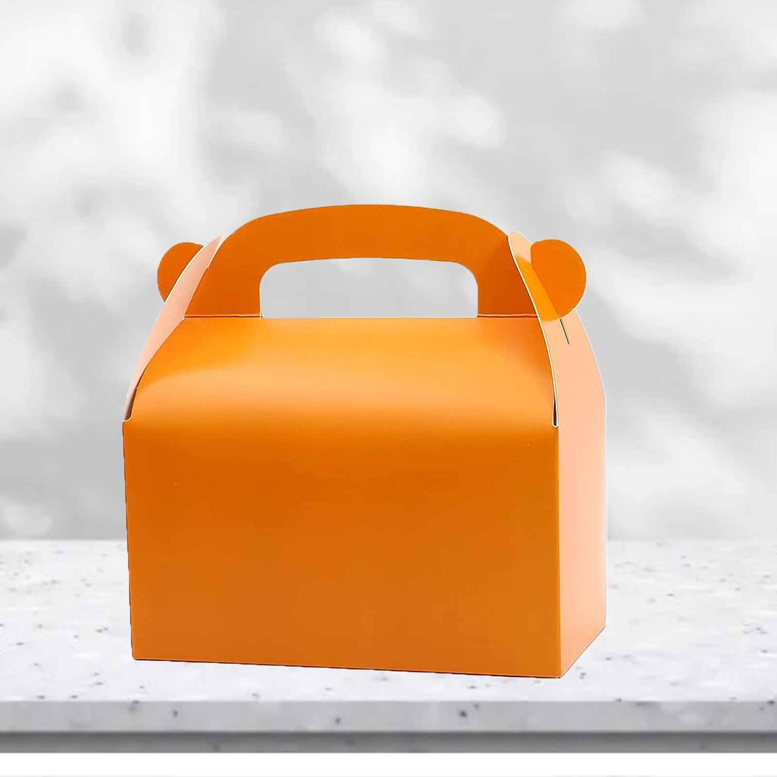 Orange Party Favor Treat Boxes