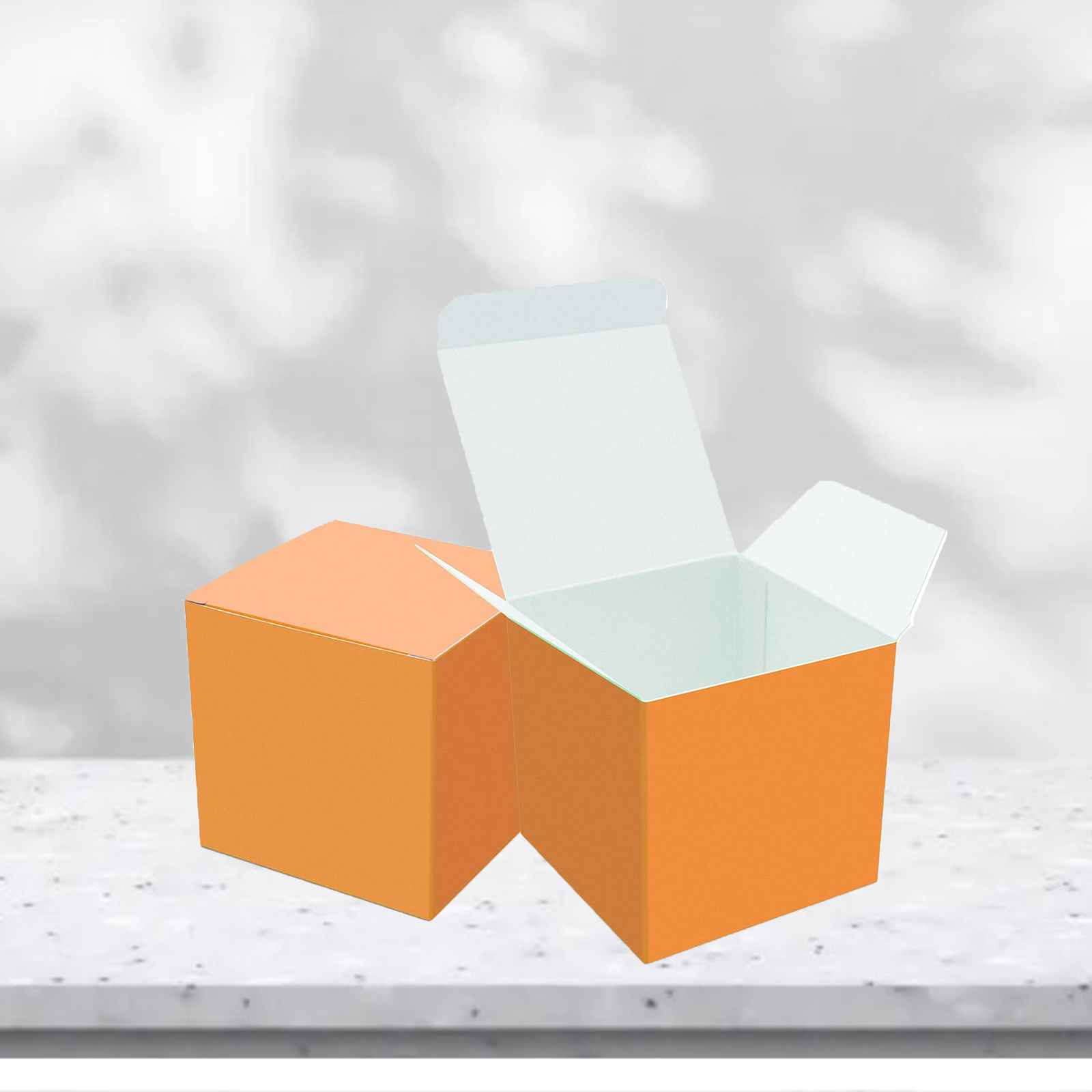 Orange Small Candy Boxes